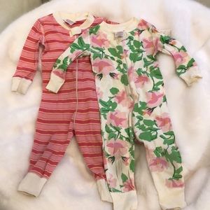 Hanna Andersson organic cotton long sleeve onesies